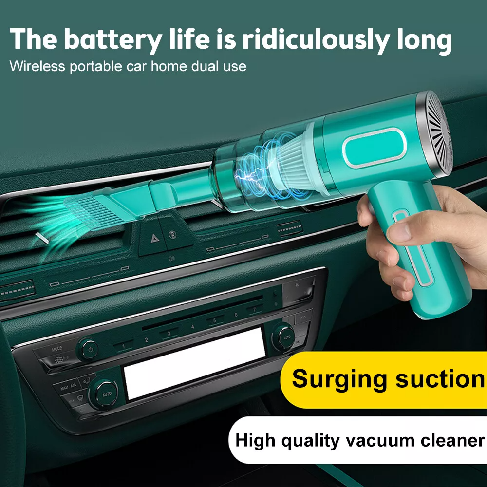 TurboClean Aspiradora Portátil inalámbrica