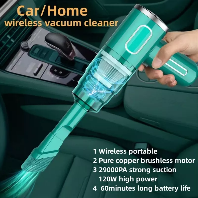 TurboClean Aspiradora Portátil inalámbrica