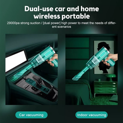 TurboClean Aspiradora Portátil inalámbrica
